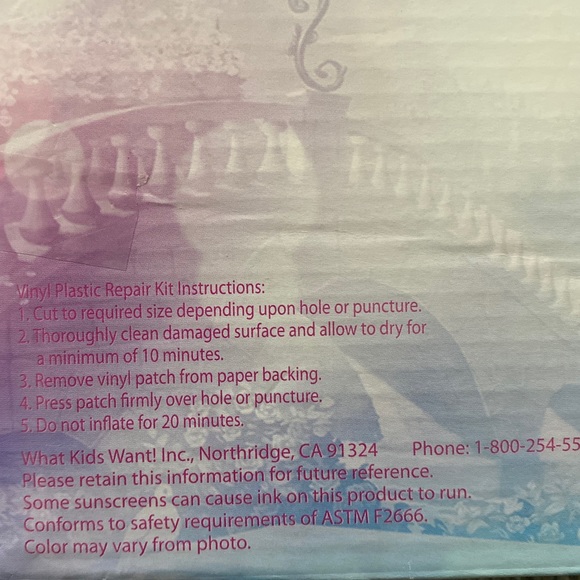 Disney Princess Inflatable Pool - Picture 5 of 5